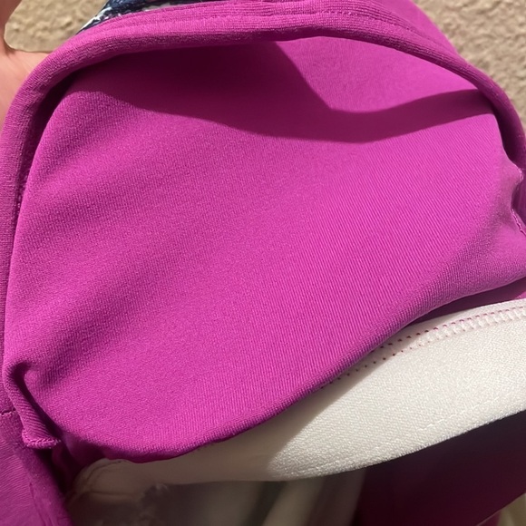 Fabletics Norwalk Tank Orchid Purple, Size Small Bult in Padded Bra Yoga Gym - Picture 10 of 13
